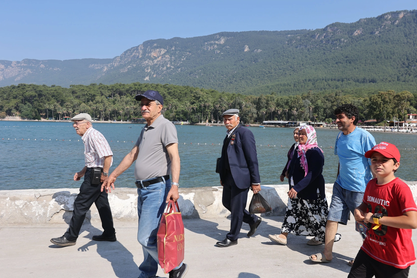 Şehit aileleri ve gaziler Muğla&rsquo;nın doğal g&uuml;zelliklerinde buluştu
