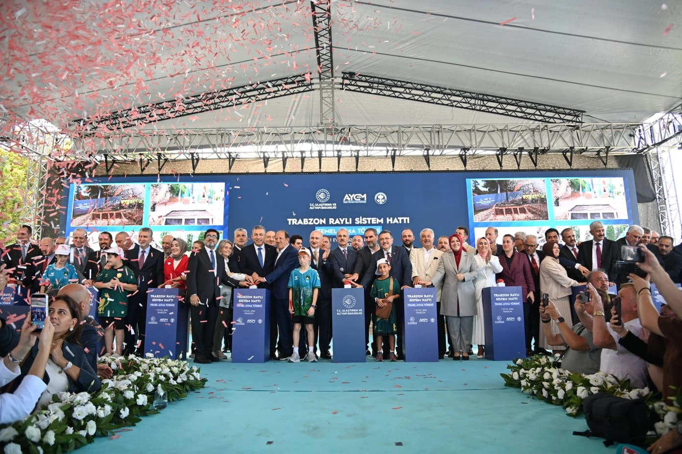 Trabzon&rsquo;da raylı sistem i&ccedil;in butona basıldı!