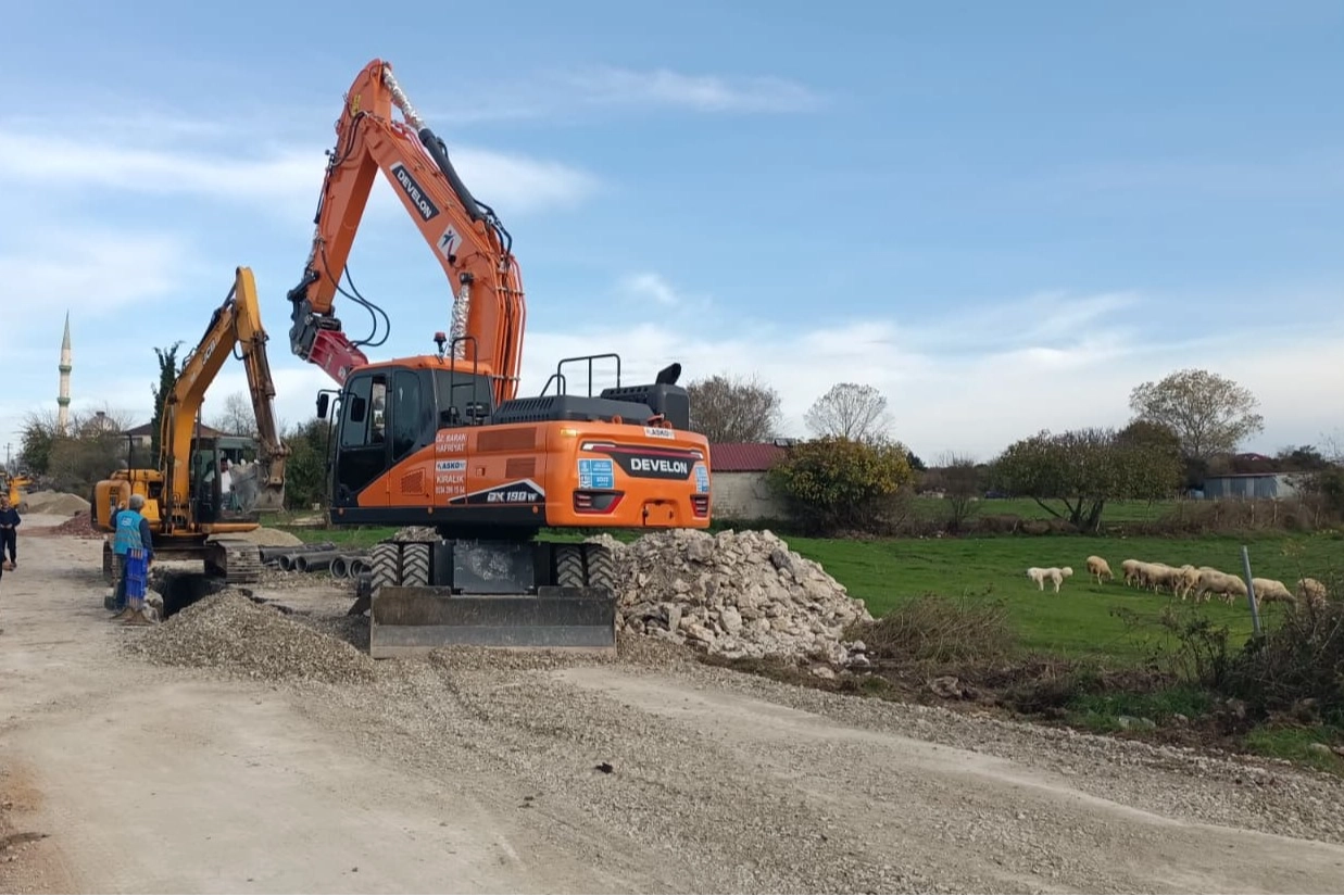Kocaeli Kandıra&rsquo;da altyapı &ccedil;alışmalarında &ouml;nemli aşama