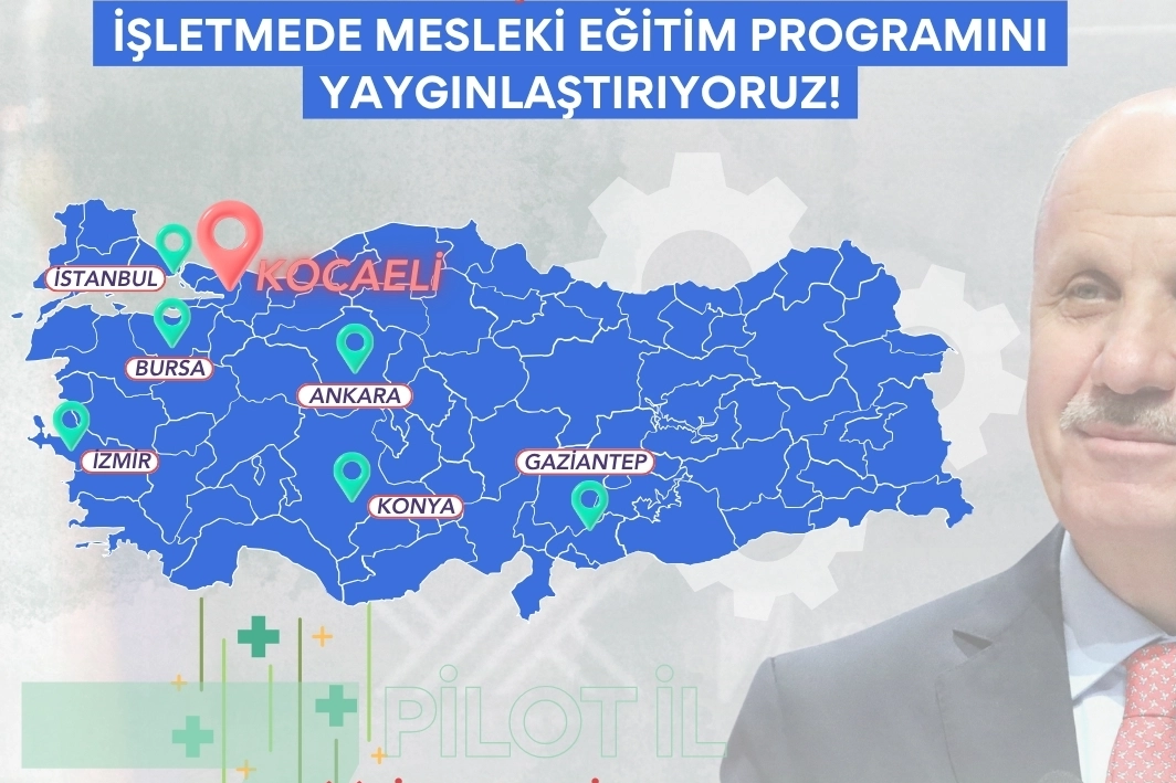 İşletmede mesleki eğitim programı yaygınlaşıyor... Niteliksel d&ouml;n&uuml;ş&uuml;m zincirinin yeni halkası Kocaeli