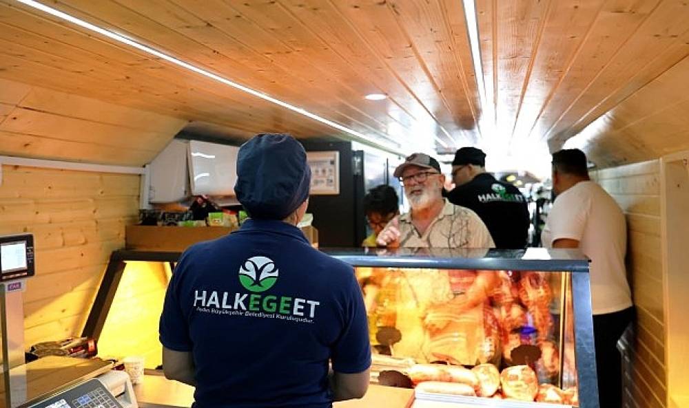 Başkan &Ccedil;er&ccedil;ioğlu, Aydın B&uuml;y&uuml;kşehir Belediyesi Mobil Halk Ege Et Hizmetlerini Didim'de Vatandaşlarla Buluşturdu