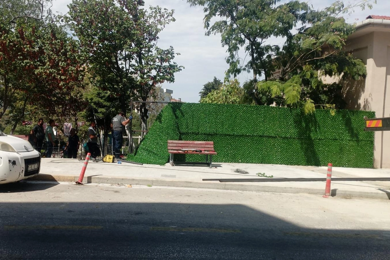 ADD Keşan Şubesi&rsquo;nden parkta tuvalet yapımına tepki