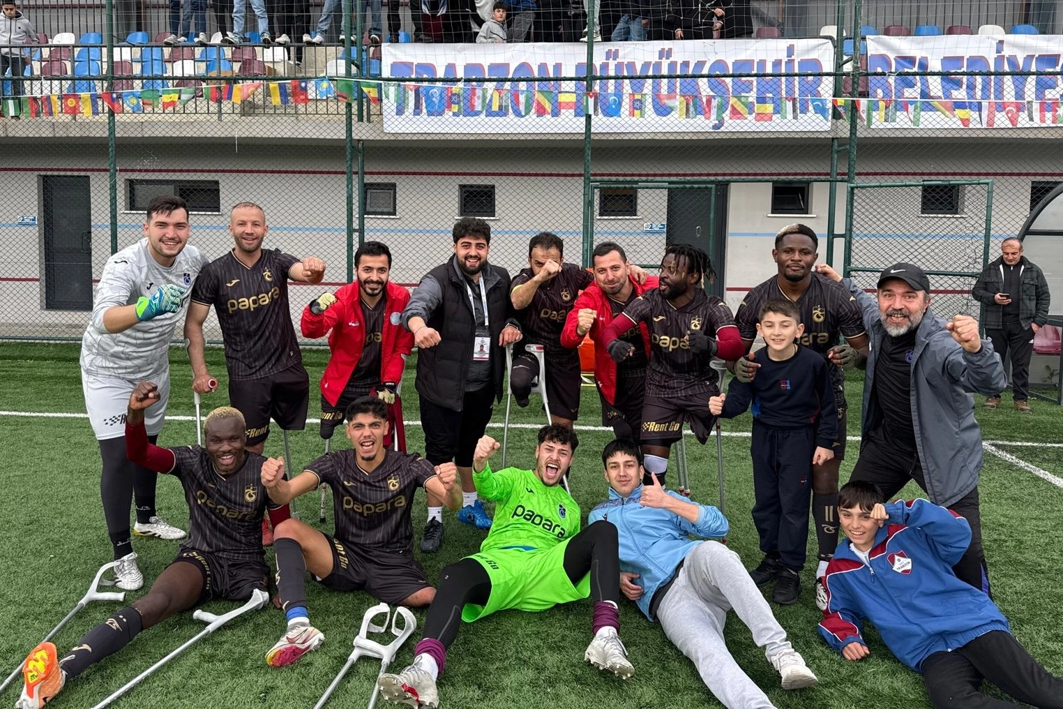 Trabzon Ampute Futbol Takımı 3. sıraya y&uuml;kseldi