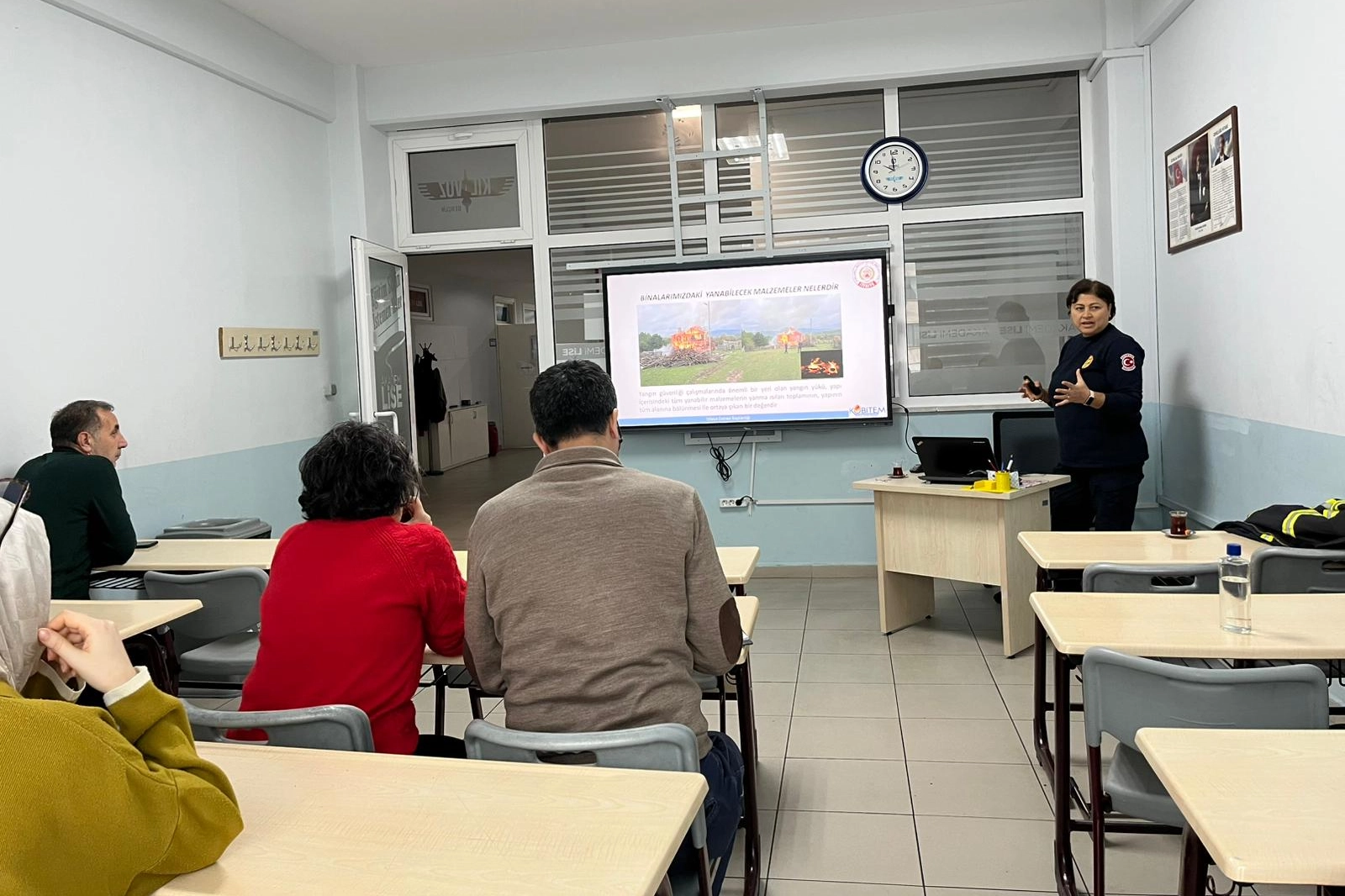Kocaeli&rsquo;nde Bilgievleri personeline yangın g&uuml;venliği eğitimi