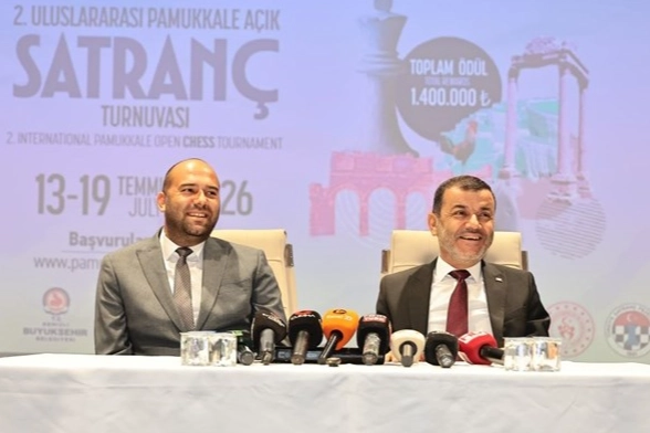 Pamukkale A&ccedil;ık Satran&ccedil; Turnuvası Denizli&rsquo;de başlıyor