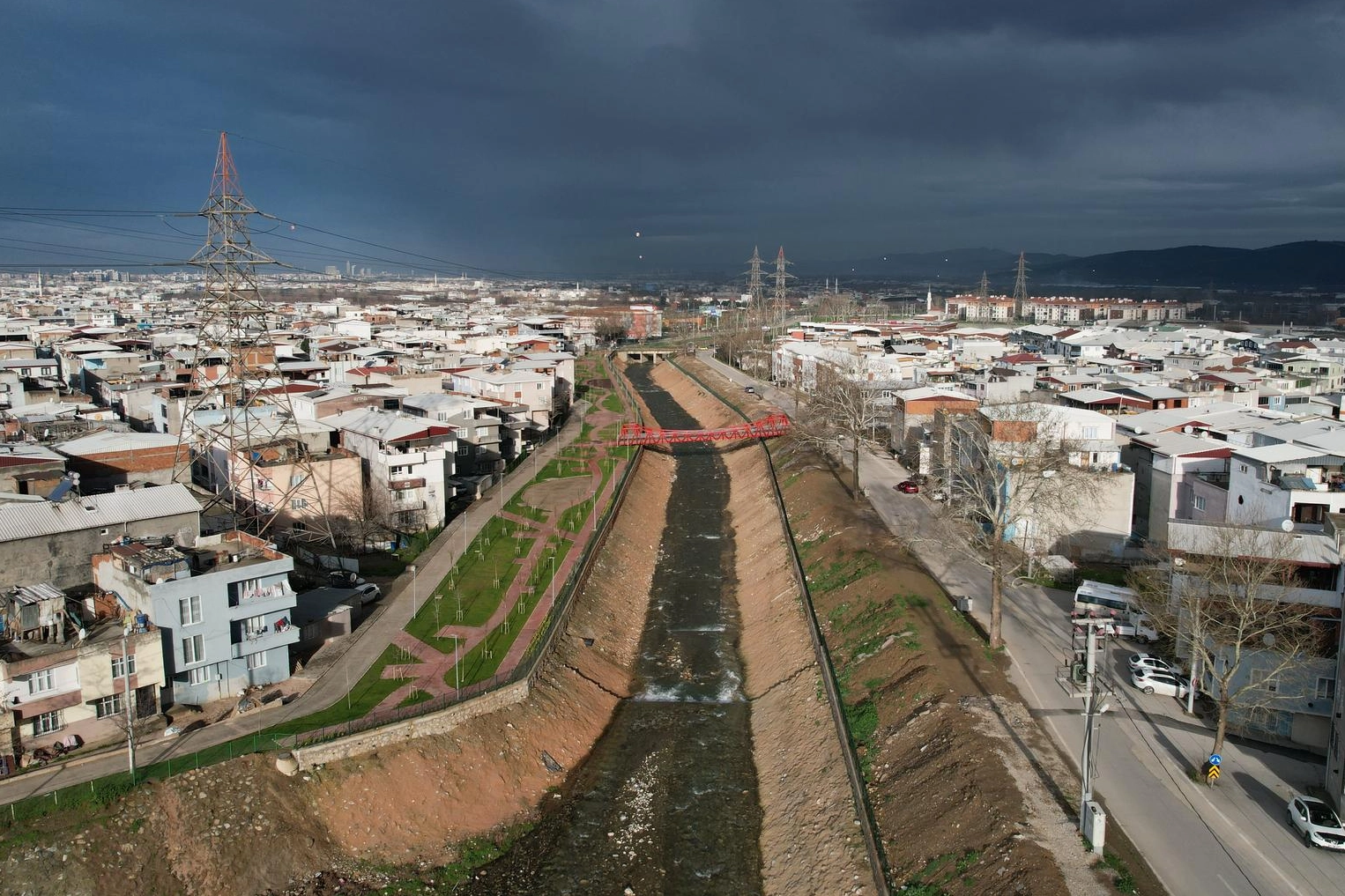 Bursa Yıldırım'da Deli&ccedil;ay artık daha g&uuml;venli