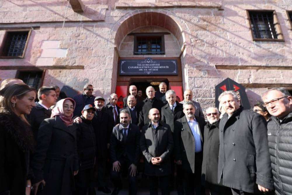 &Ccedil;anakkale ruhu Kayseri Talas'ta yaşanacak