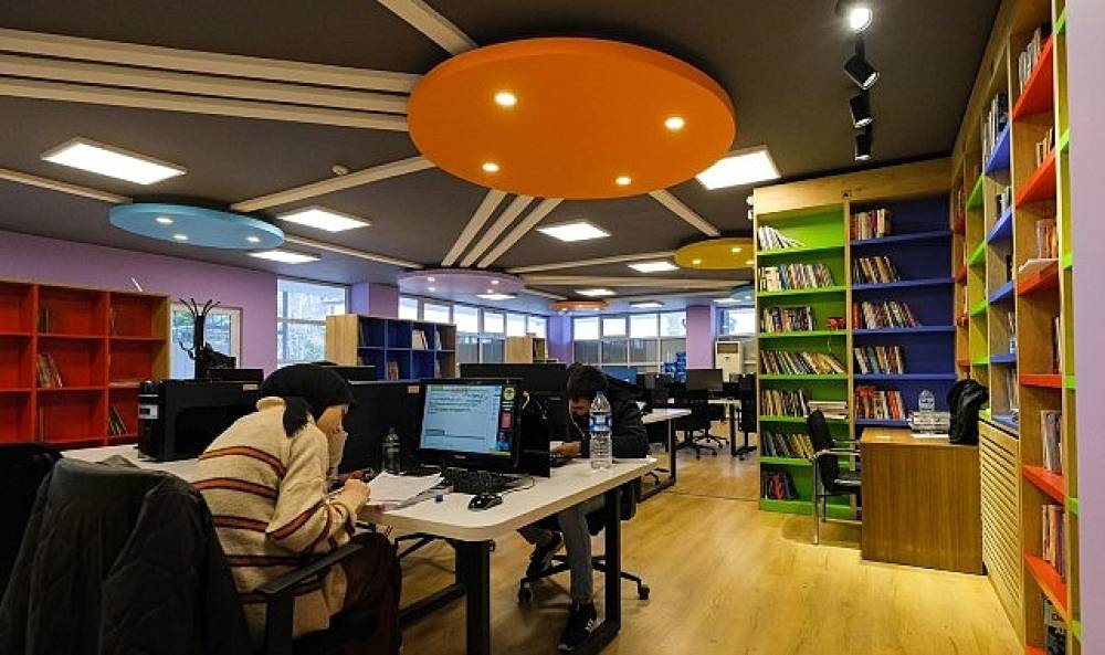 N&ouml;bet&ccedil;i Kitaphanelerden 816 Bin 593 &Ouml;ğrenci Faydalandı