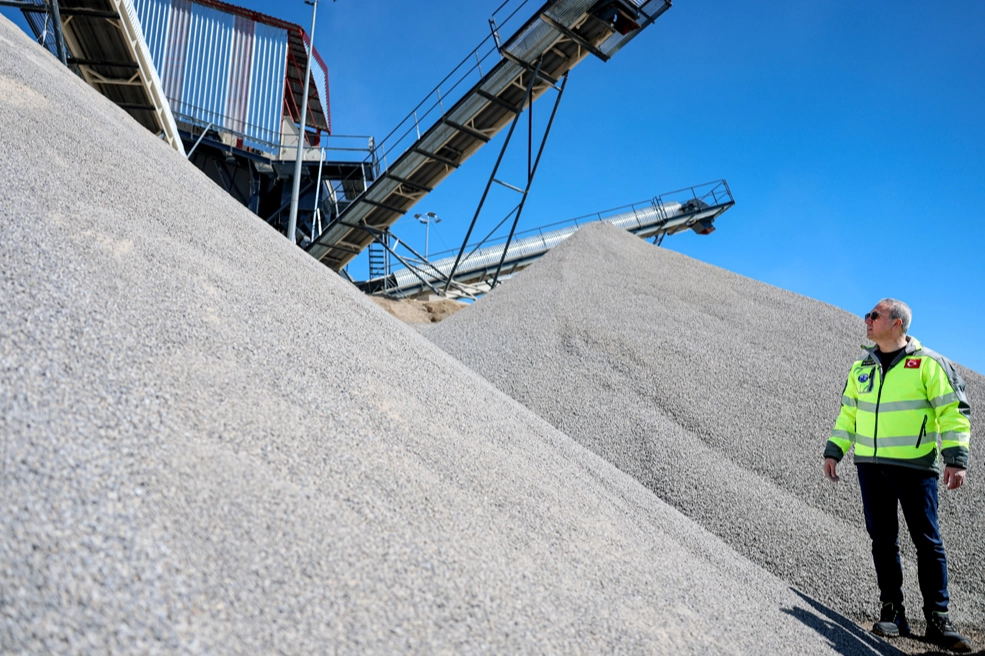 Sivas&rsquo;ta Tecer Taş Kırma Tesisi yeni sezona başladı