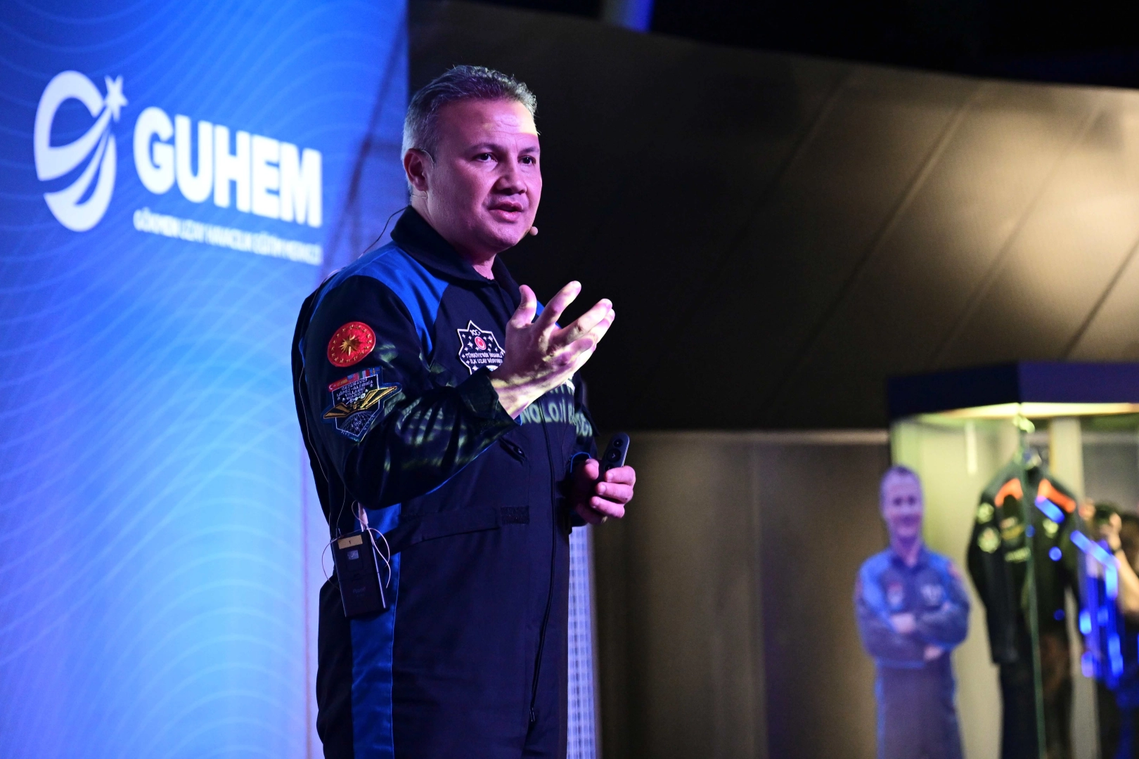 Gezeravcı, GUHEM&rsquo;de uzay yolculuğunu anlattı