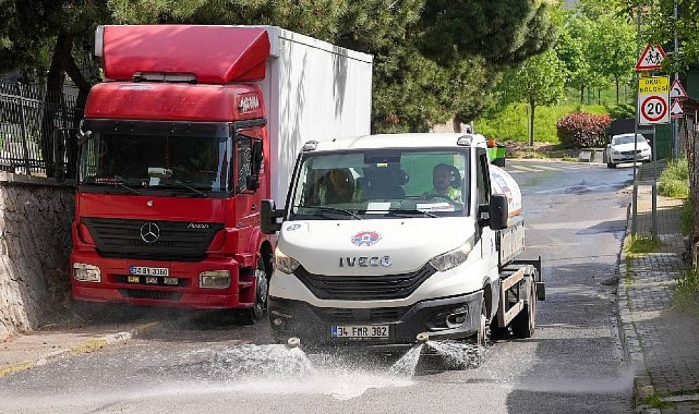 Maltepe'de temizlik seferberliği bu kez G&uuml;lsuyu'nda