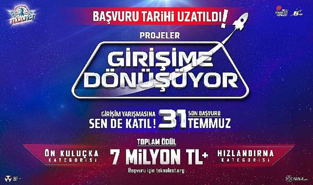 TEKNOFEST Projeleri Girişim Yarışması Başvuruları Uzatıldı
