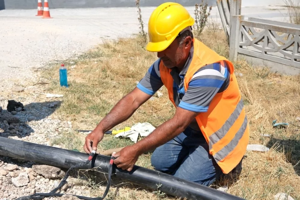 Eskişehir &Ccedil;ifteler&rsquo;de su altyapısı g&uuml;&ccedil;leniyor