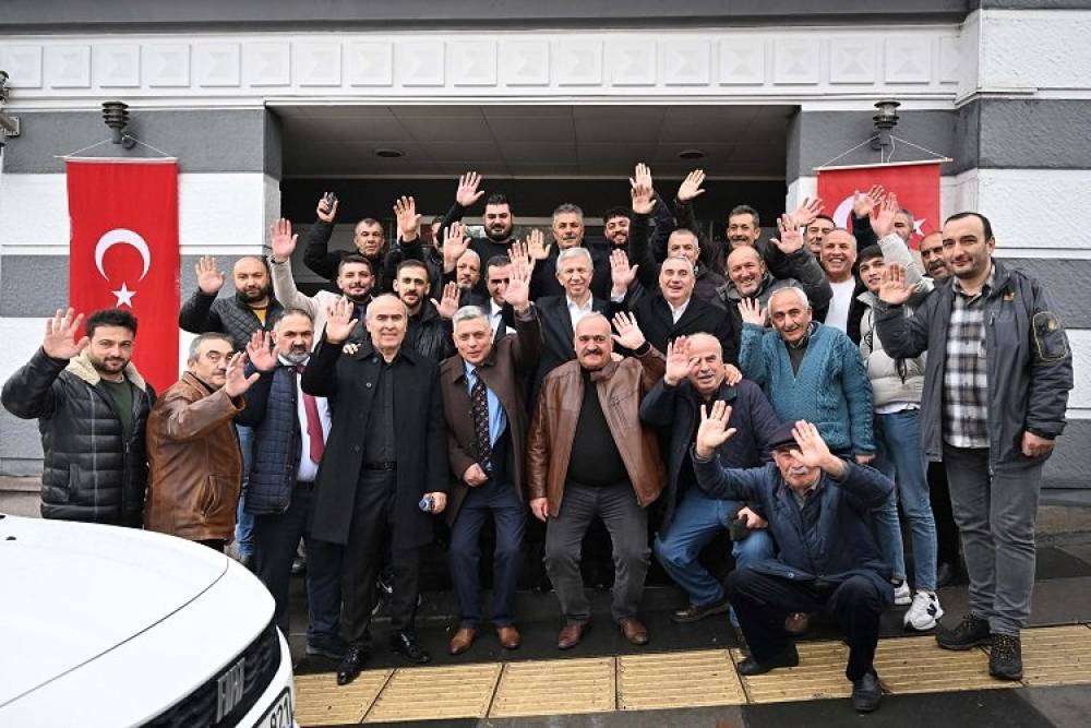 Ankara B&uuml;y&uuml;kşehir taksici esnafının yanında