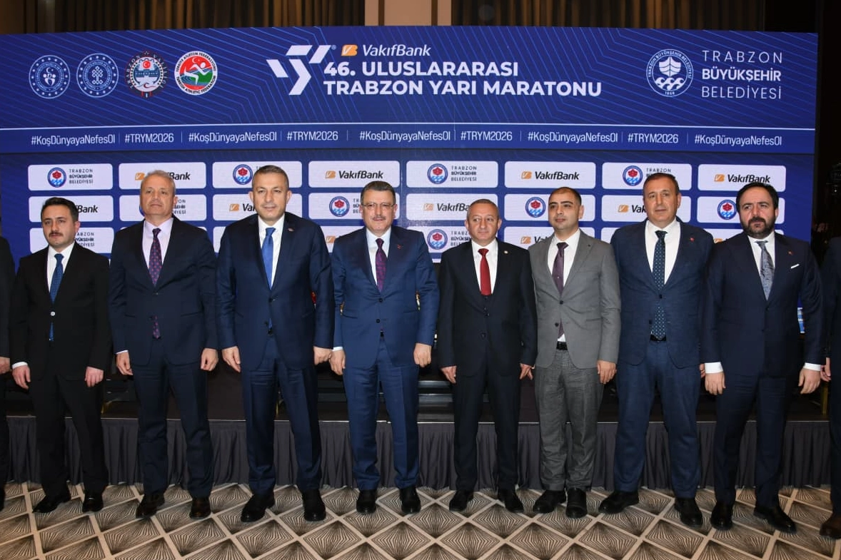 Trabzon&rsquo;da 46. Uluslararası Yarı Maraton tanıtıldı