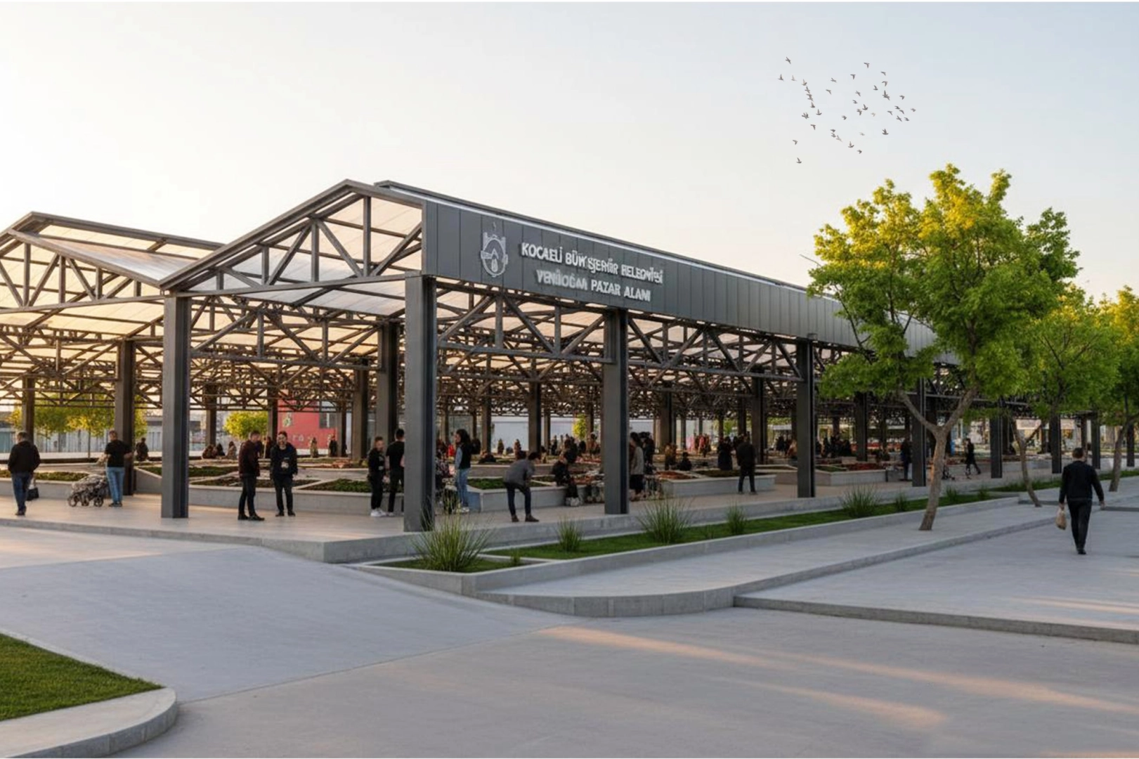 Kocaeli İzmit'te modern kapalı pazar alanı geliyor