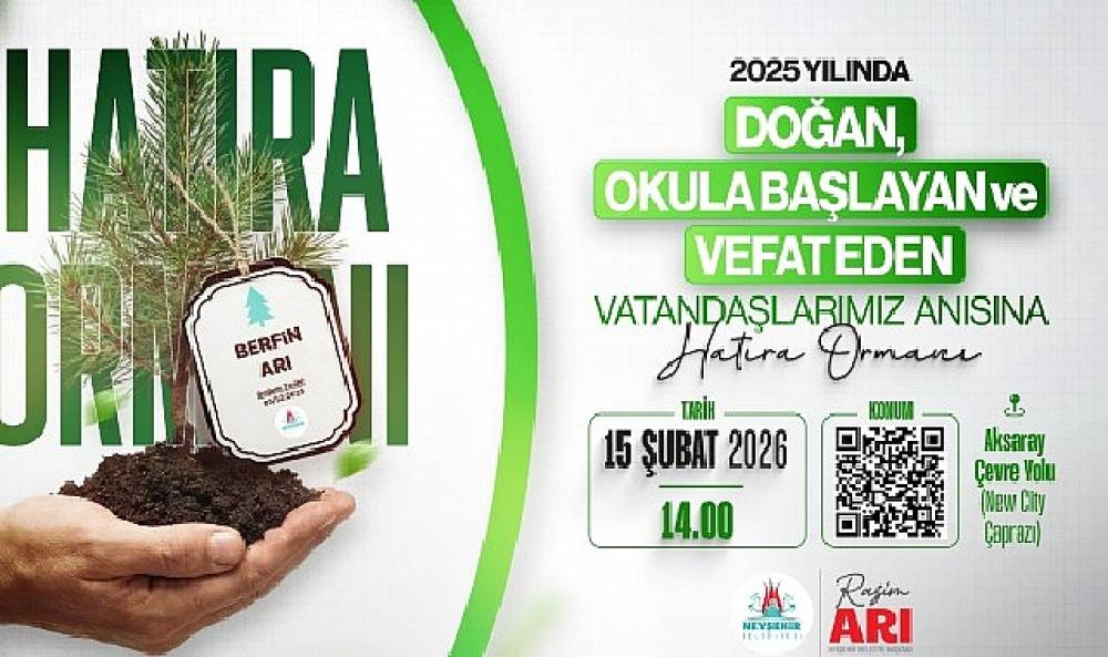 Nevşehir Belediyesi'nin Ağa&ccedil;landırma Seferberliği S&uuml;r&uuml;yor 