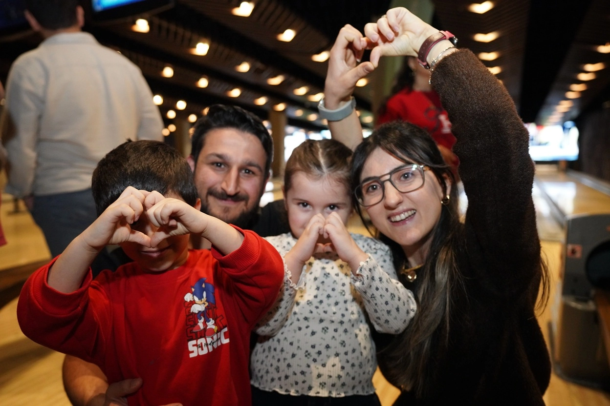 İstanbul Beylikd&uuml;z&uuml;'nde 'sevgi' hakimdi