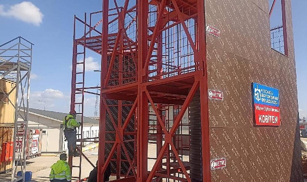 B&uuml;y&uuml;kşehir personeline "y&uuml;ksekte &ccedil;alışma" eğitimi