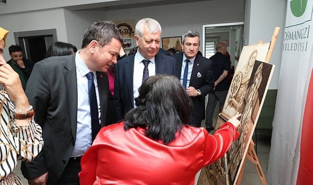 Osmangazi'de Bir Yıllık Emek Sergiye Taşındı