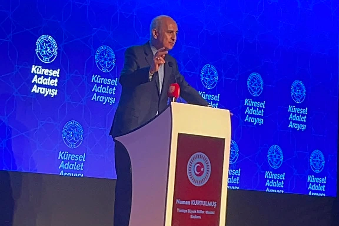 TBMM Başkanı Numan Kurtulmuş&rsquo;tan &ldquo;Yeni Bir D&uuml;nya&rdquo; &ccedil;ağrısı
