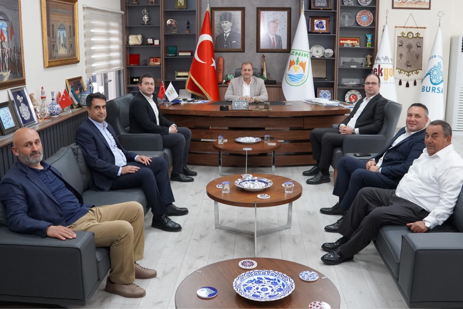 Bursa İznik&rsquo;in doğal gaz ağı genişliyor