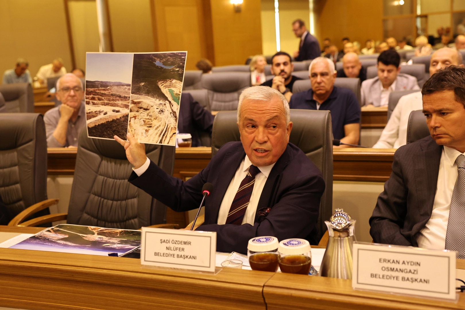 Bursa Nil&uuml;fer'den katı atık tesisi &ccedil;ıkışı... Karar yeniden ele alınmalı!