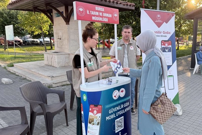 Bursa&rsquo;da 'G&uuml;venilir Gıda Mobil Uygulaması' tanıtıldı