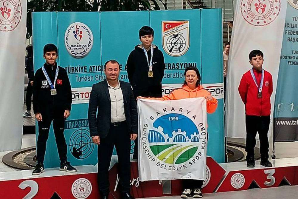 Sakaryalı sporcudan T&uuml;rkiye Şampiyonluğu&rsquo;na tam isabet