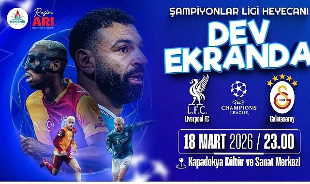 Dev Ekranda Liverpool - Galatasaray Ma&ccedil;ı Heyecanı