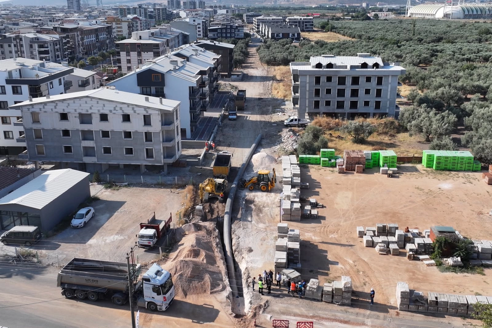 Manisa Akhisar&rsquo;ın i&ccedil;me suyu altyapısına 45 milyonluk yatırım