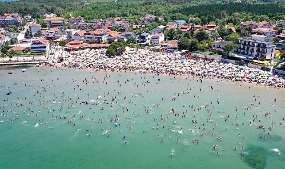 Yazın en g&uuml;zel hali Kandıra'da yaşanıyor