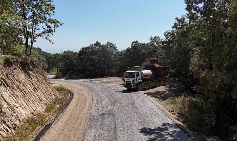 İneg&ouml;l'de 6 Kırsal Mahallenin Yolu Yenileniyor