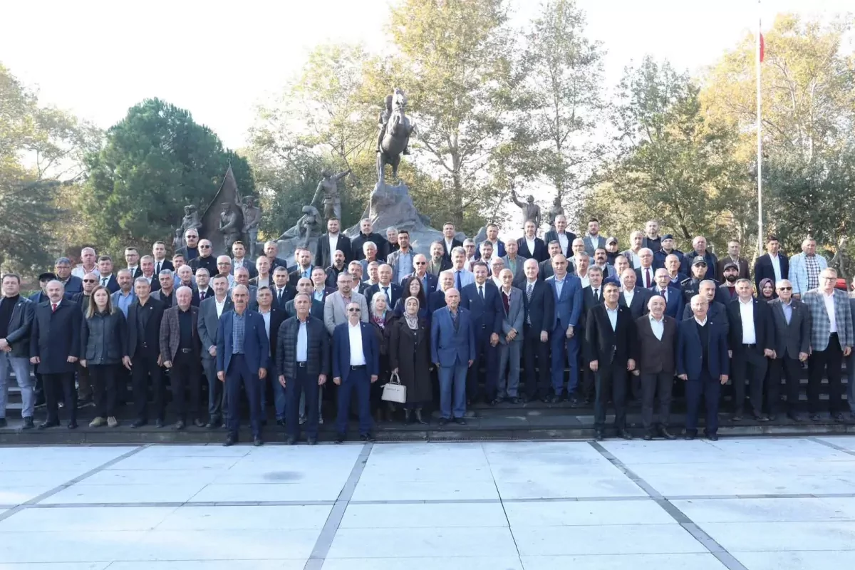Bursa İneg&ouml;l&rsquo;de Muhtarlar G&uuml;n&uuml; t&ouml;renle kutlandı