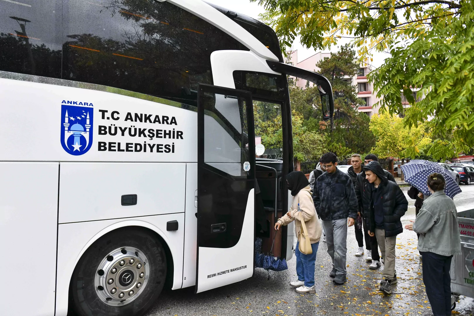 &Ouml;ğrenciler Başkenti panoramik turla keşfetti