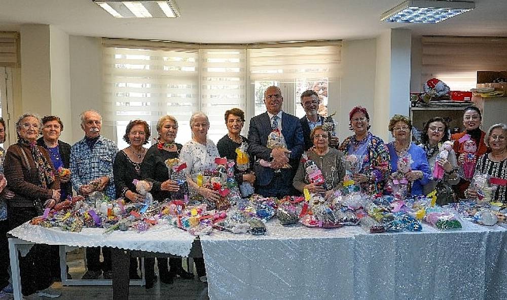 Gaziemir'in &ccedil;ınarlarından fidanlara 23 Nisan armağanı