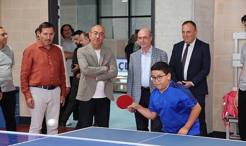 Başkanlar Sel&ccedil;uklu Belediyesi Sporcu Se&ccedil;me ve Yetiştirme Merkezi'nde