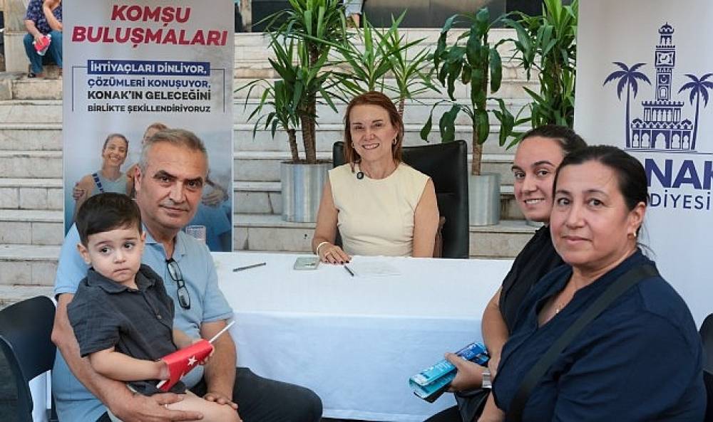 Konak'ın Komşu Buluşmaları G&uuml;ltepe'yle yeniden start aldı