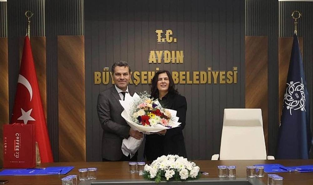 Başkan &Ccedil;er&ccedil;ioğlu'na AK Parti Kuyucak'tan ziyaret