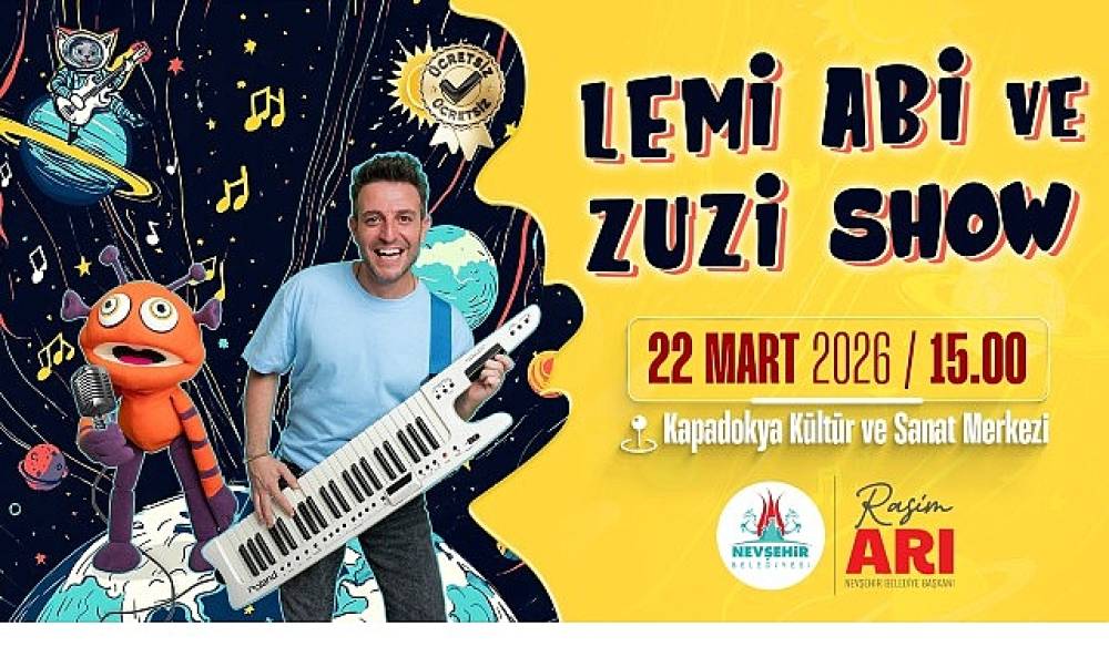 Lemi Abi ve Zuzi, Nevşehirli &Ccedil;ocuklarla Buluşacak
