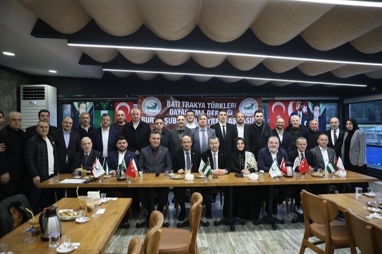 Batı Trakya T&uuml;rkleri Bursa&rsquo;da bayramlaştı