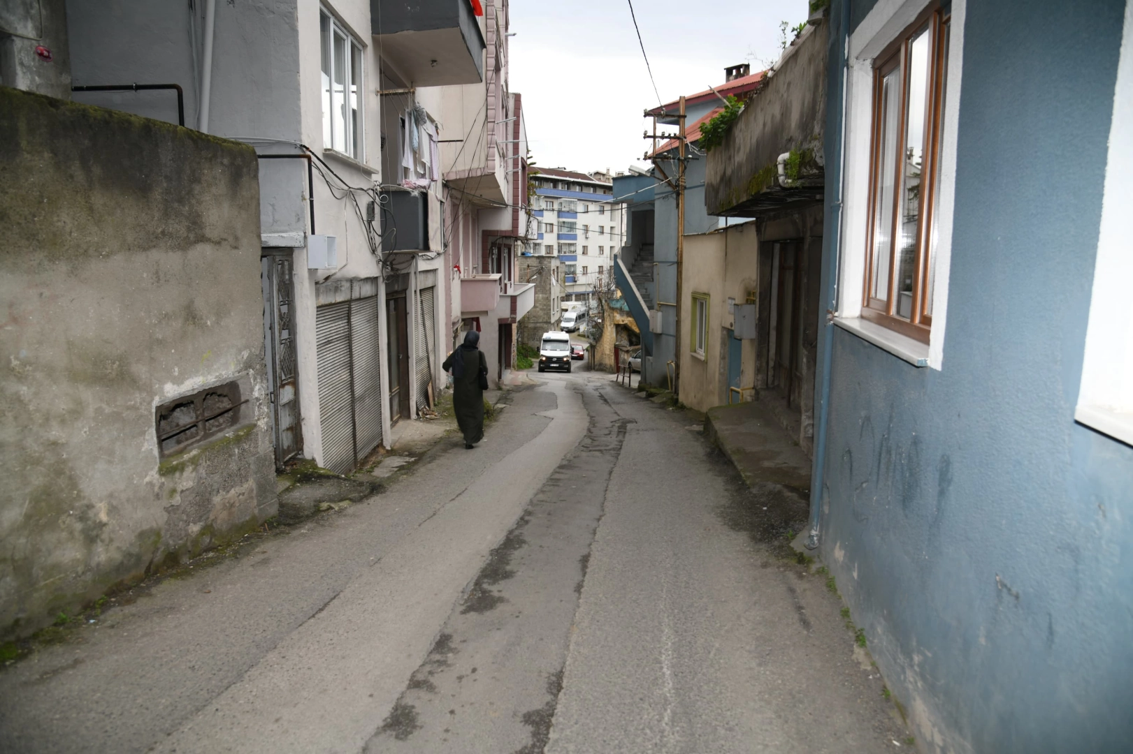 Trabzon'da Toklu Mahallesi&rsquo;nde yol sorunu &ccedil;&ouml;z&uuml;l&uuml;yor