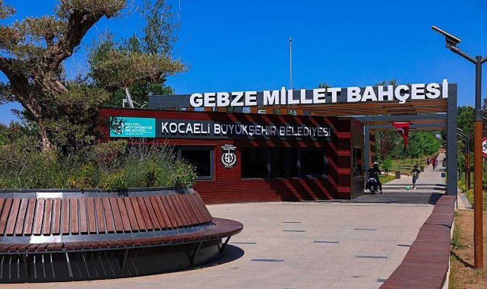 Gebze Millet Bah&ccedil;esi'nde hem huzur var, hem hayat
