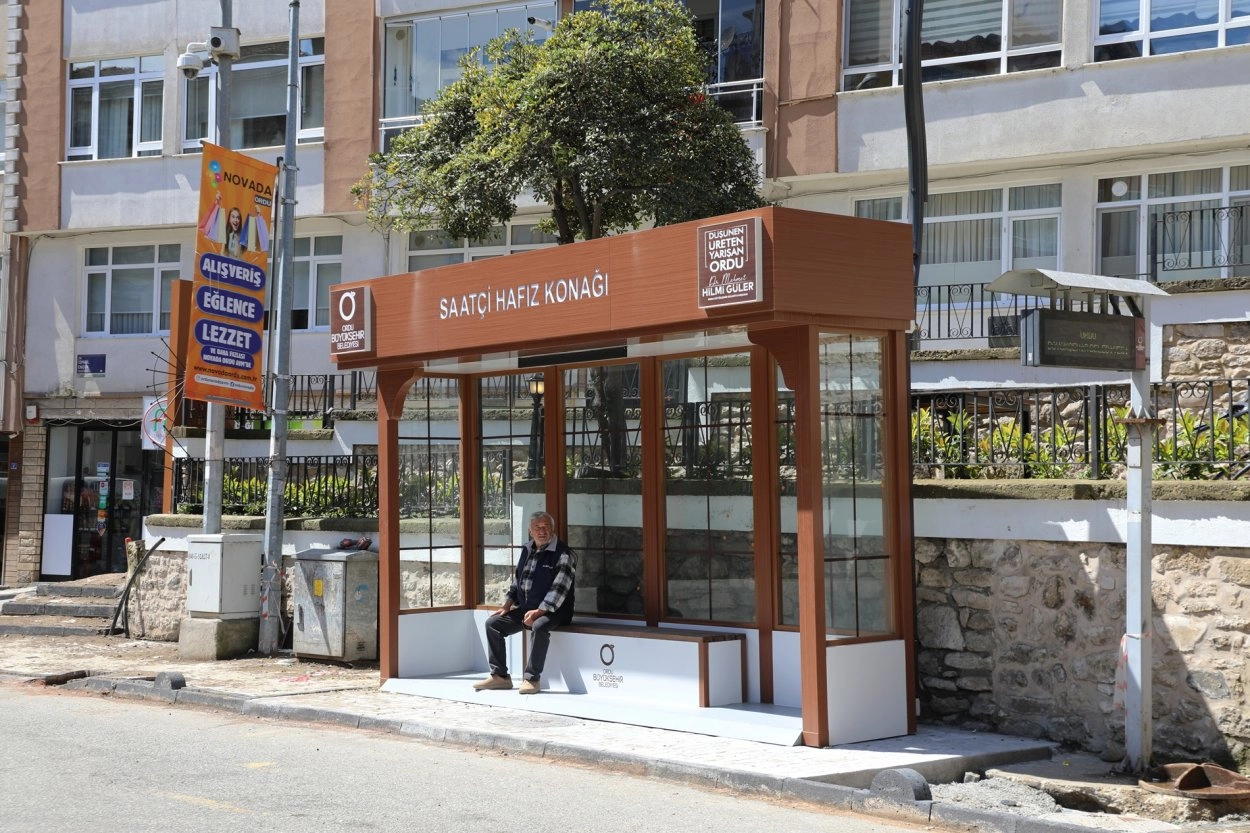 Ordu&rsquo;da toplu ulaşımda akıllı durak d&ouml;nemi