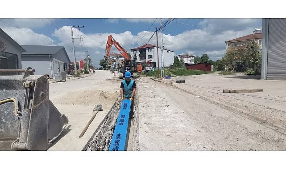 İSU'dan Derince ve K&ouml;rfez'e 33 Kilometrelik Altyapı Yatırımı