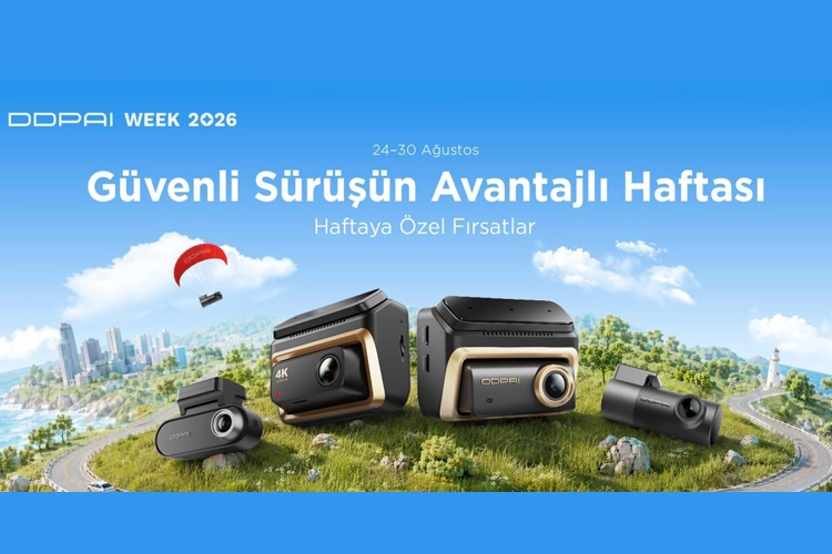 DDPAI Week ilk kez T&uuml;rkiye'de başlıyor... Akıllı ara&ccedil; kameralarında &ouml;zel indirimler ve hediyeler