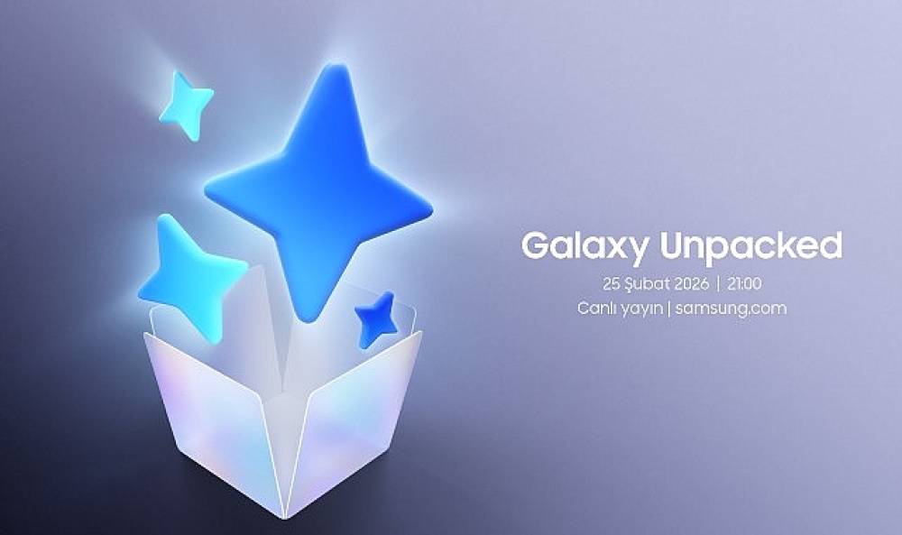  Samsung'un Galaxy'nin yeni yıldızlarını a&ccedil;ıklayacağı   Unpacked etkinliği i&ccedil;in geri sayım başladı