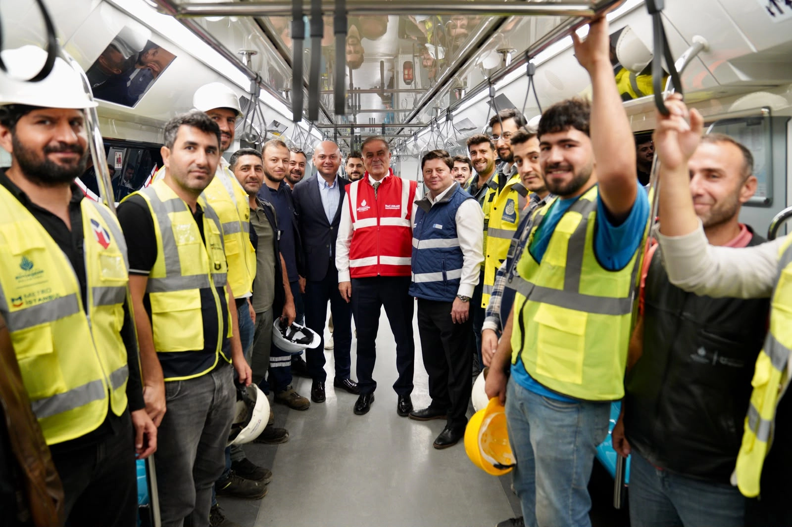 &Uuml;mraniye-Ataşehir-G&ouml;ztepe hattında test s&uuml;r&uuml;ş&uuml; yapıldı... 19 Aralık'ta a&ccedil;ılıyor