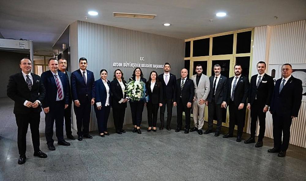 Başkan &Ccedil;er&ccedil;ioğlu'na Aydın Sanayi Odası'ndan Ziyaret