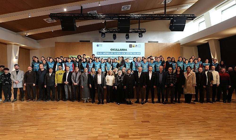 &ldquo;İklim Değişikliği ve Sıfır Atık Eğitimi Projesi" Kapsamında İklim Timi Sıfır Atık &Ccedil;alıştayı D&uuml;zenlendi